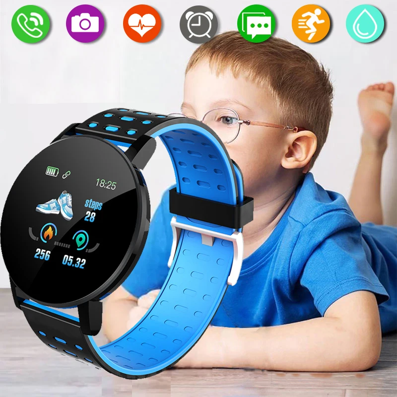 Smartwatch Digital Watches For Kid Boy - Montre intelligente de sport étanche pour