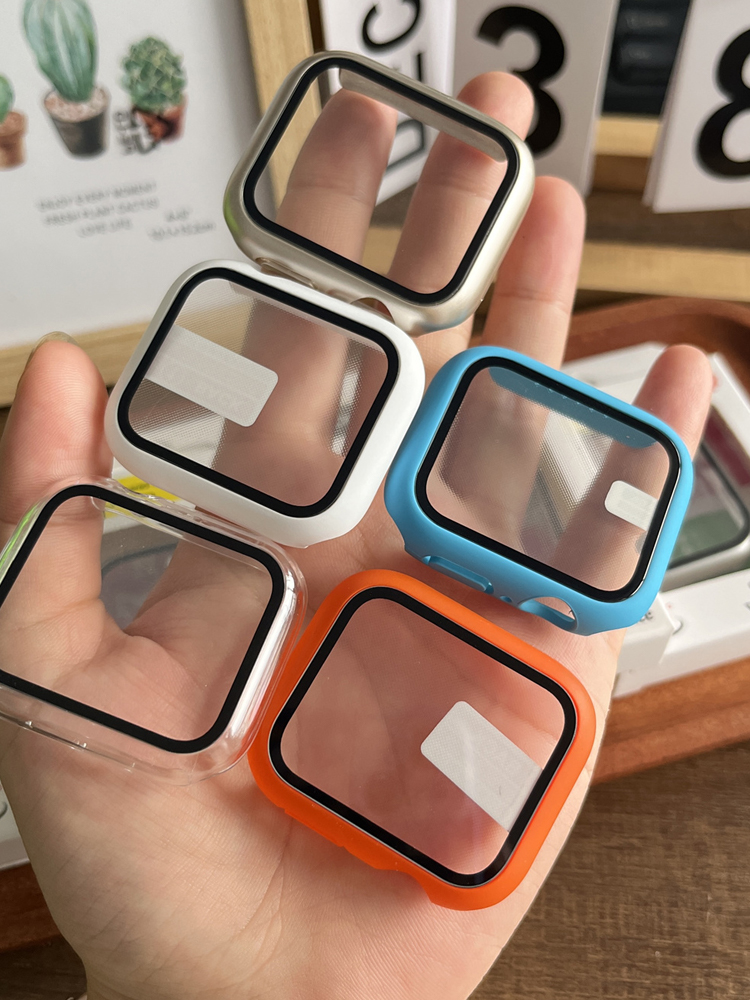 Smartwatch New Watches - Verre trempé + couvercle pour Apple