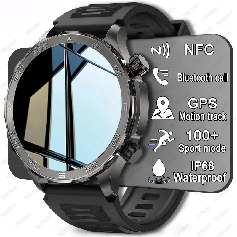Watch Esim - Nouvelle montre connectée GPS pour hommes,