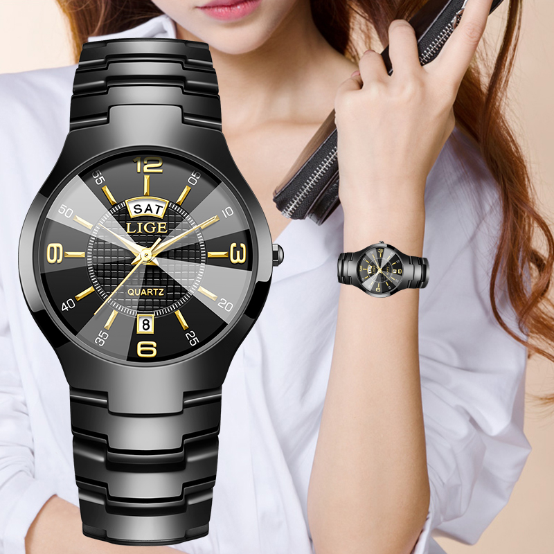 Luxury Ceramic Watch - LIGE mode élégante montre pour femme
