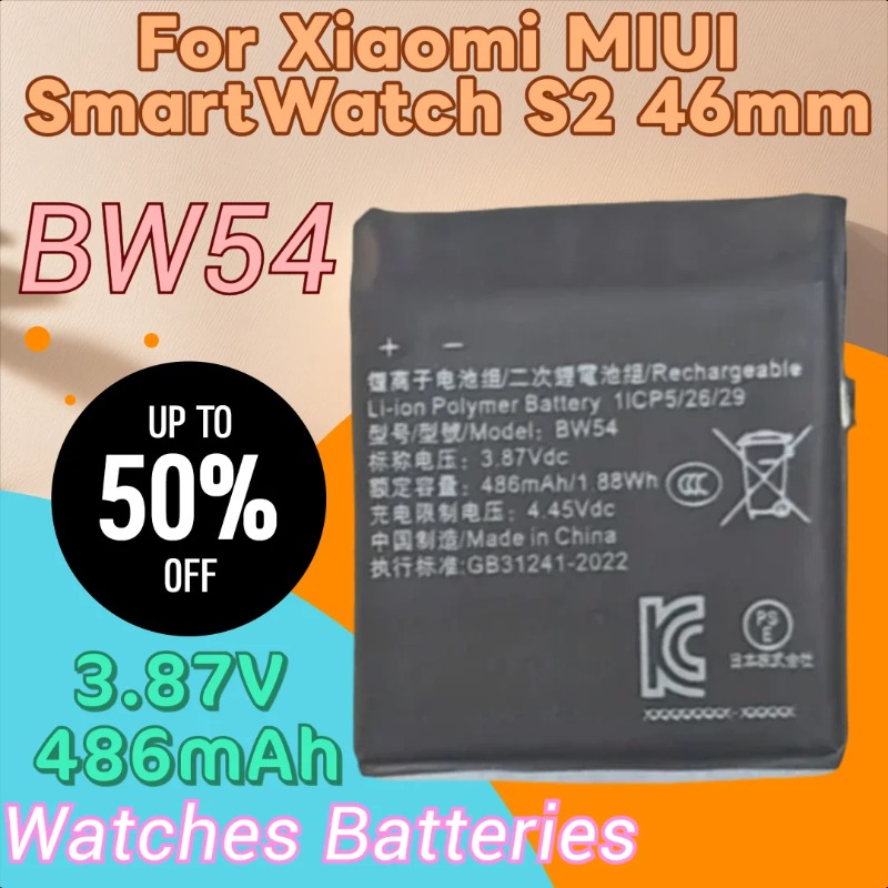 Smartwatch New Watches - 100% nouvelle batterie de montre de