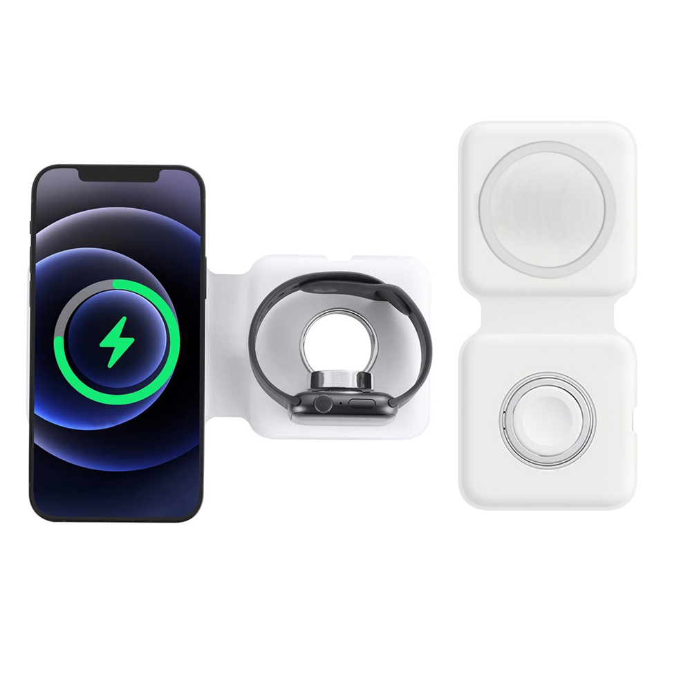 Xwatch Smartwatch - 2IN1 Magsafe duo chargeur magnétique sans
