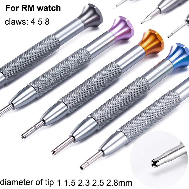 Watchmaker Screwdriver - Tournevis pour montre Richard Mille, ouvre-couvercle