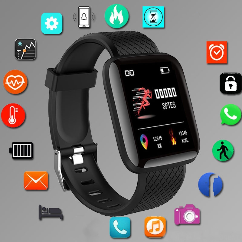 Smartwatch Square Watches For Men - Sport Smartwatch Fitness Bracelet contrôle de