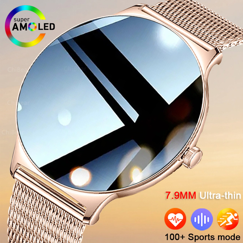 Smartwatch Luxury Watches For Women - 2025 Ultra-mince Durable femmes montre intelligente
