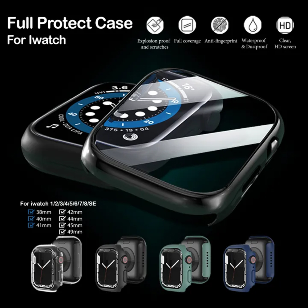 Smartwatch New Watches - Étui pour Apple Watch protecteur d'écran