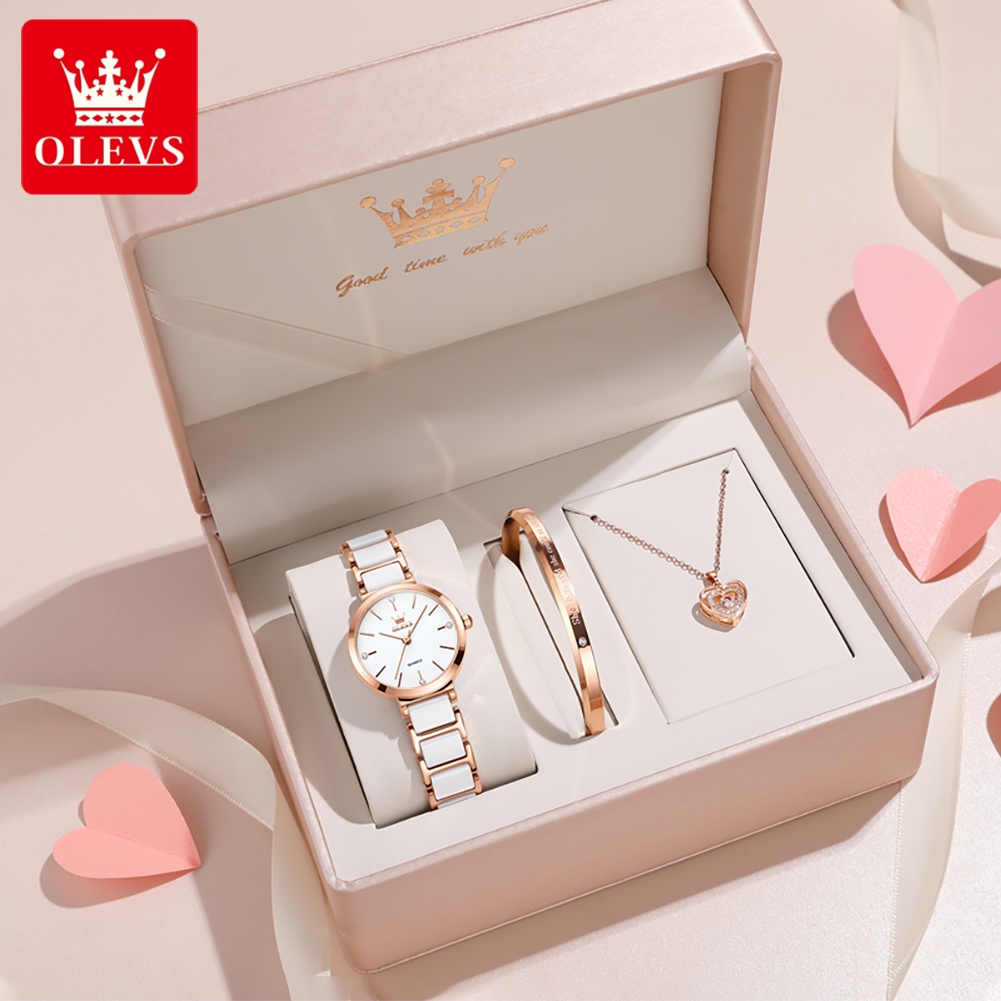 Analog Quartz Watch - OLEVS femmes montre 5877 luxe élégant