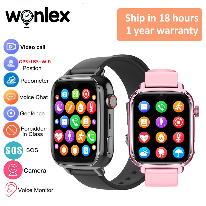 Watch Esim - Wonlex KT34 montre intelligente pour enfants