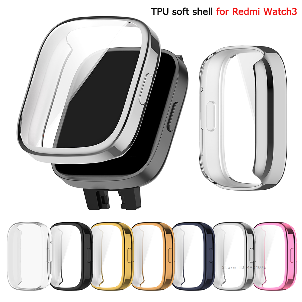 Smartwatch Redmi Watches - Coque en silicone TPU souple pour