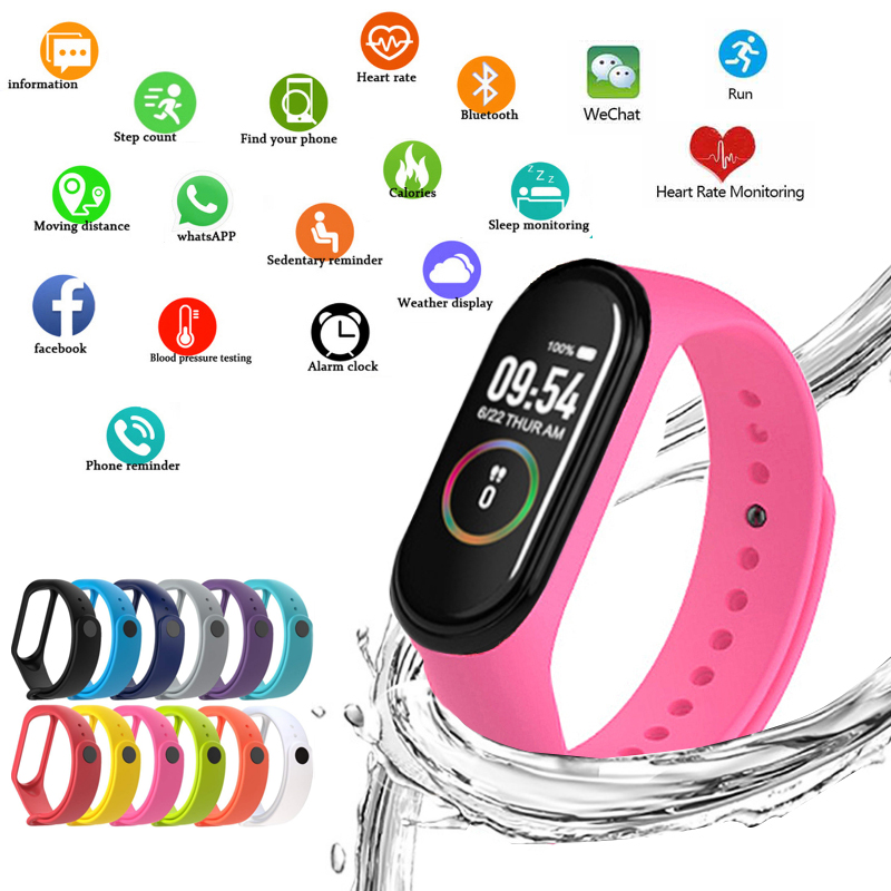 Smartwatch Branded Watches For Women - M4 montres intelligentes bracelets de Sport