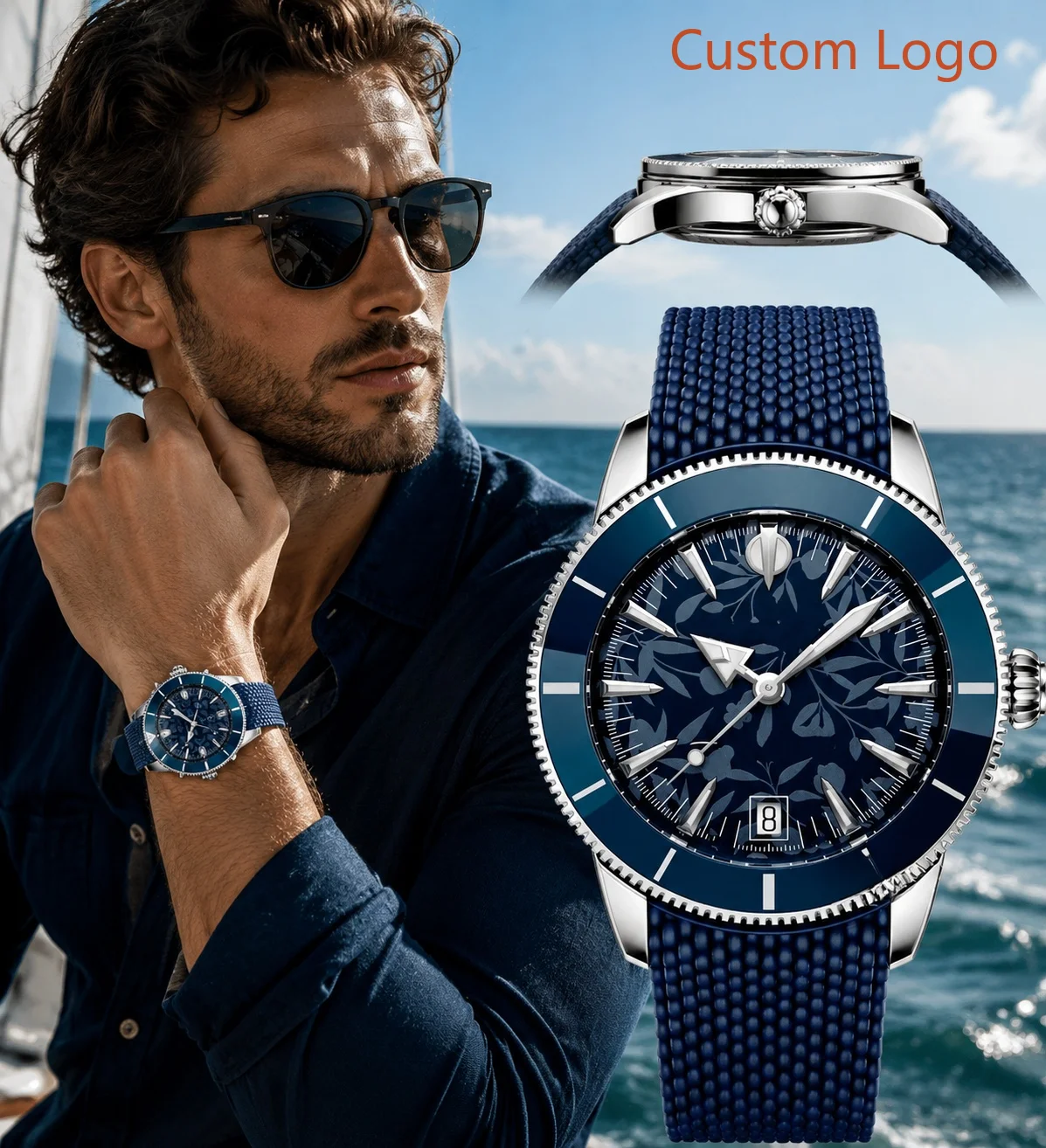 Luxury Ceramic Watch - Montre automatique de plongée pour homme