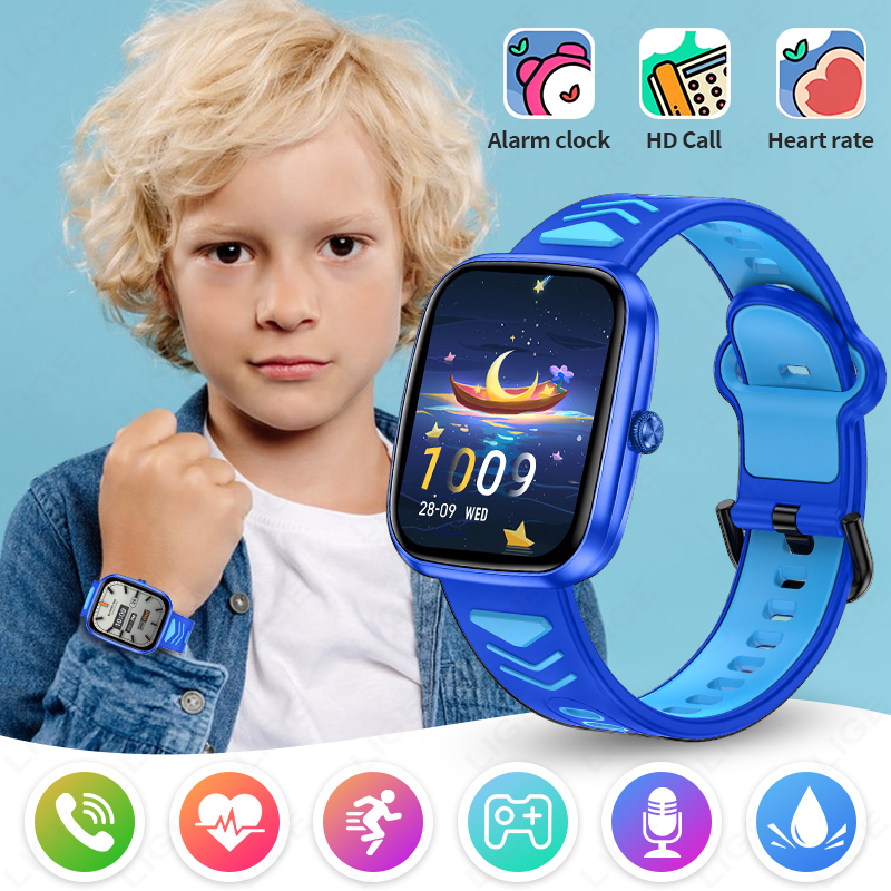 Smartwatch Watches For 12 Year Old Boy - LIGE 2025 enfants montre intelligente enfant