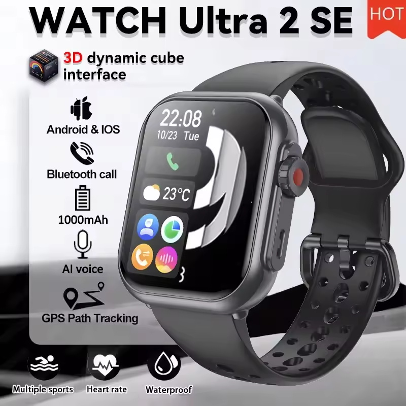 Smartwatch Branded Watches For Women - Montre connectée 2026 Watch Ultra 2