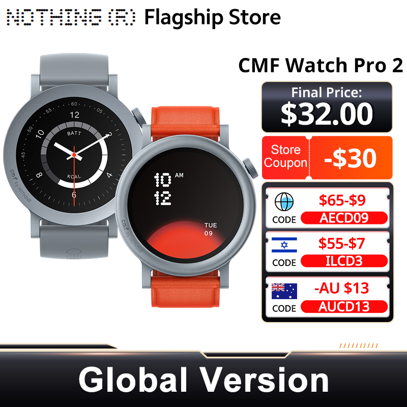 Timex Watches Smartwatch - Montre CMF by Nothing Global Version