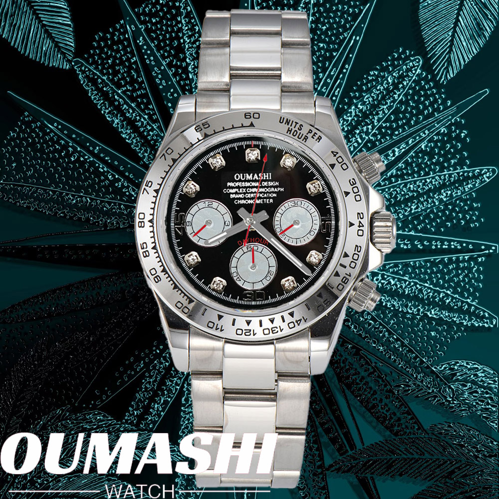 Luxury Ceramic Watch - Montre de luxe VK63 39.3mm chronographe