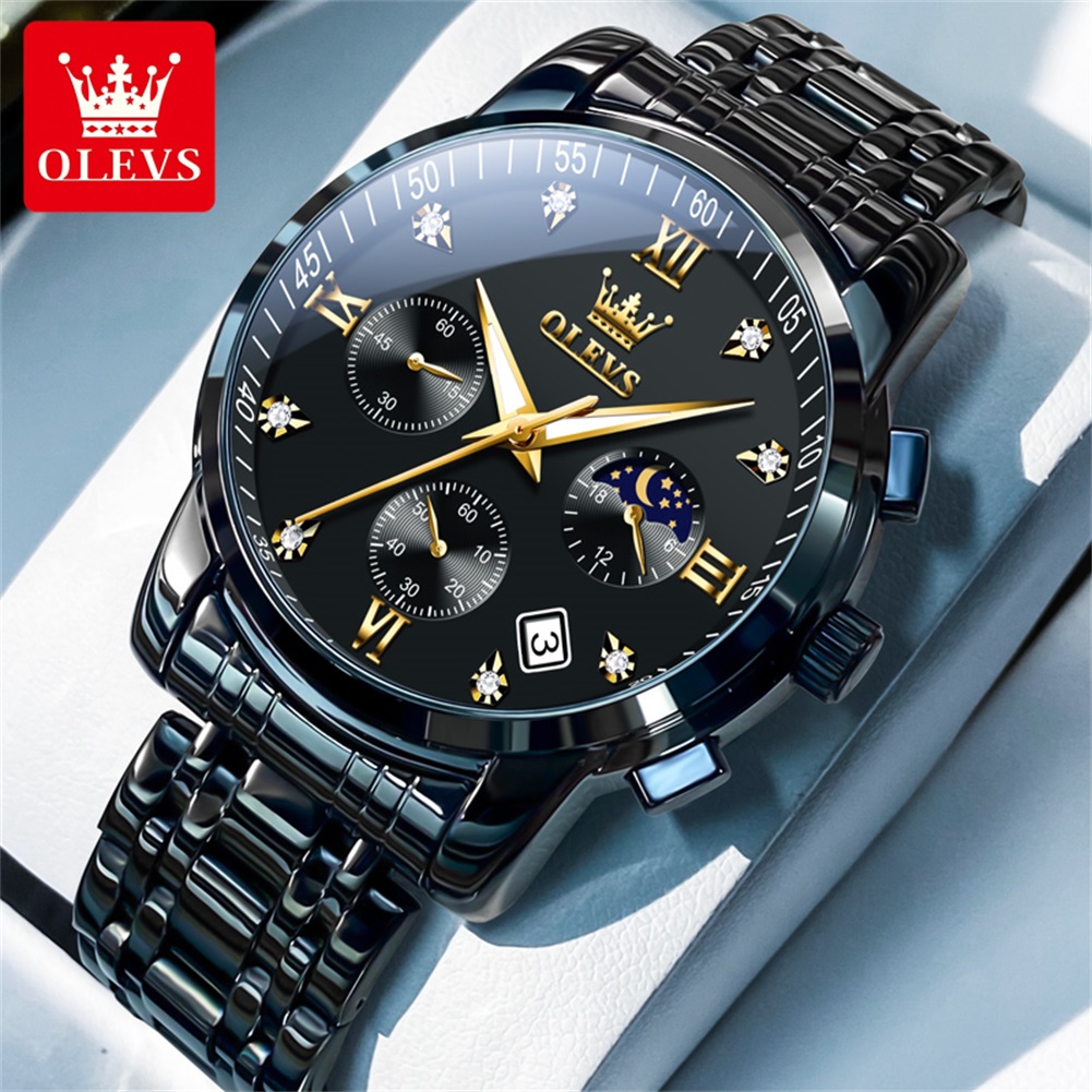 Analog Quartz Watch - OLEVS montres pour hommes populaires en