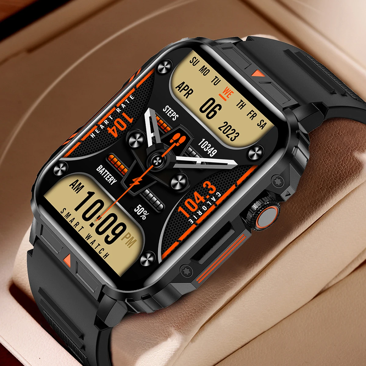 Smartwatch Luxury Watches For Women - Montre connectée militaire de luxe 2026