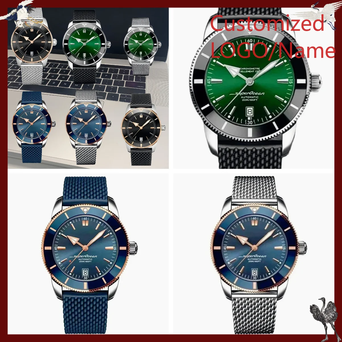 Analog Quartz Watch - Montres personnalisées A1212 Store, montre automatique