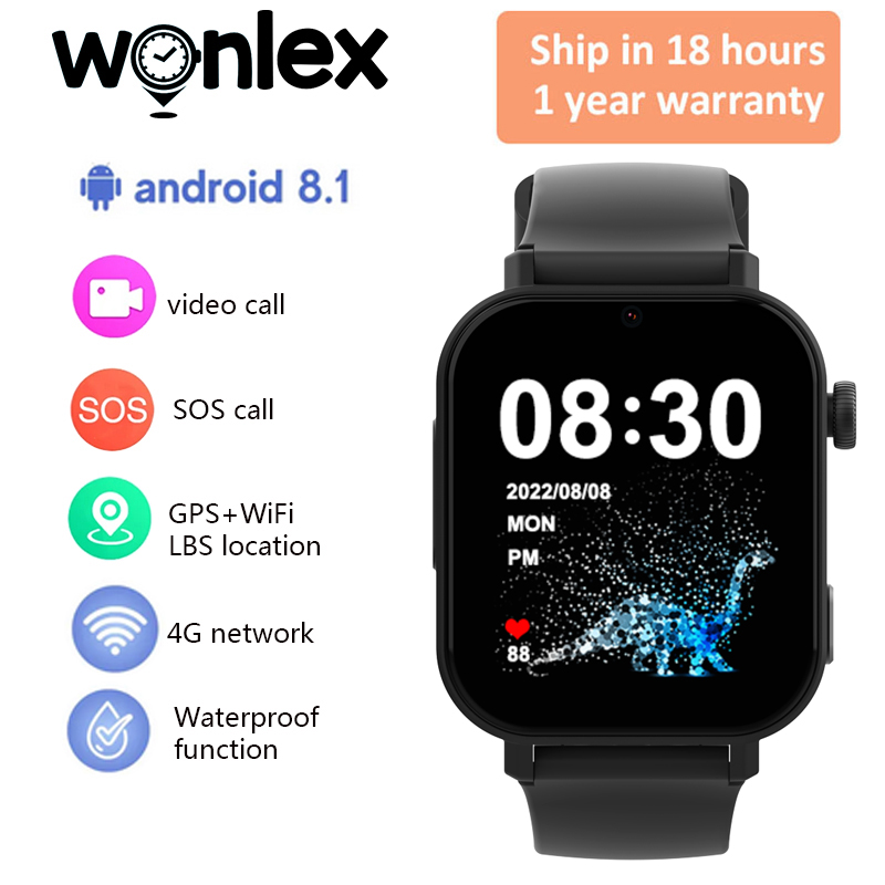 Watch Esim - Wonlex KT36 4G montre intelligente enfants