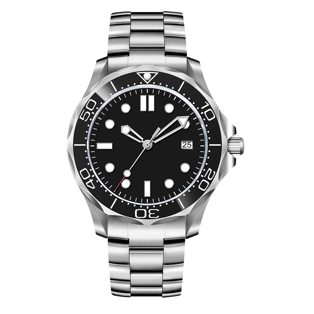 Luxury Ceramic Watch - Montre nh35 avec Logo personnalisé, cadran