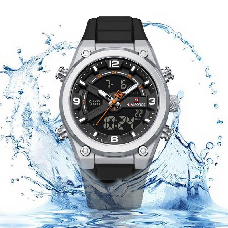 Analog Quartz Watch - NAVIFORCE – montre pour hommes, double