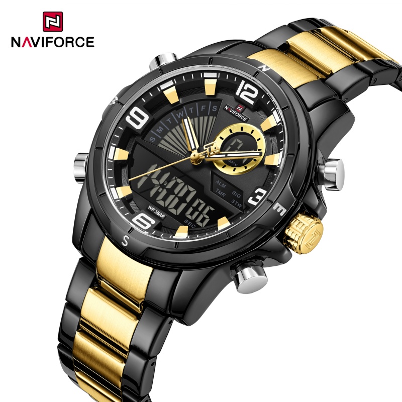 Analog Quartz Watch - NAVIFORCE – montre à double affichage