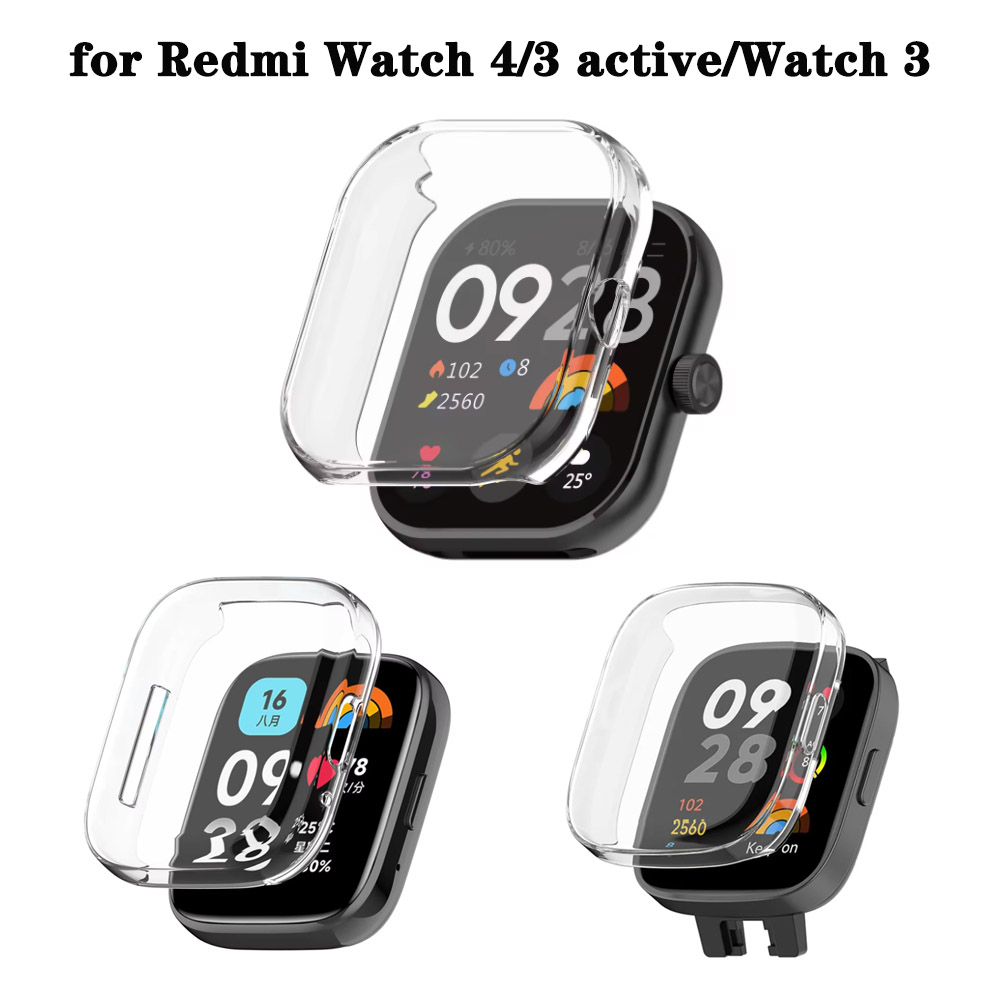 Smartwatch Redmi Watches - Coque en silicone souple TPU pour