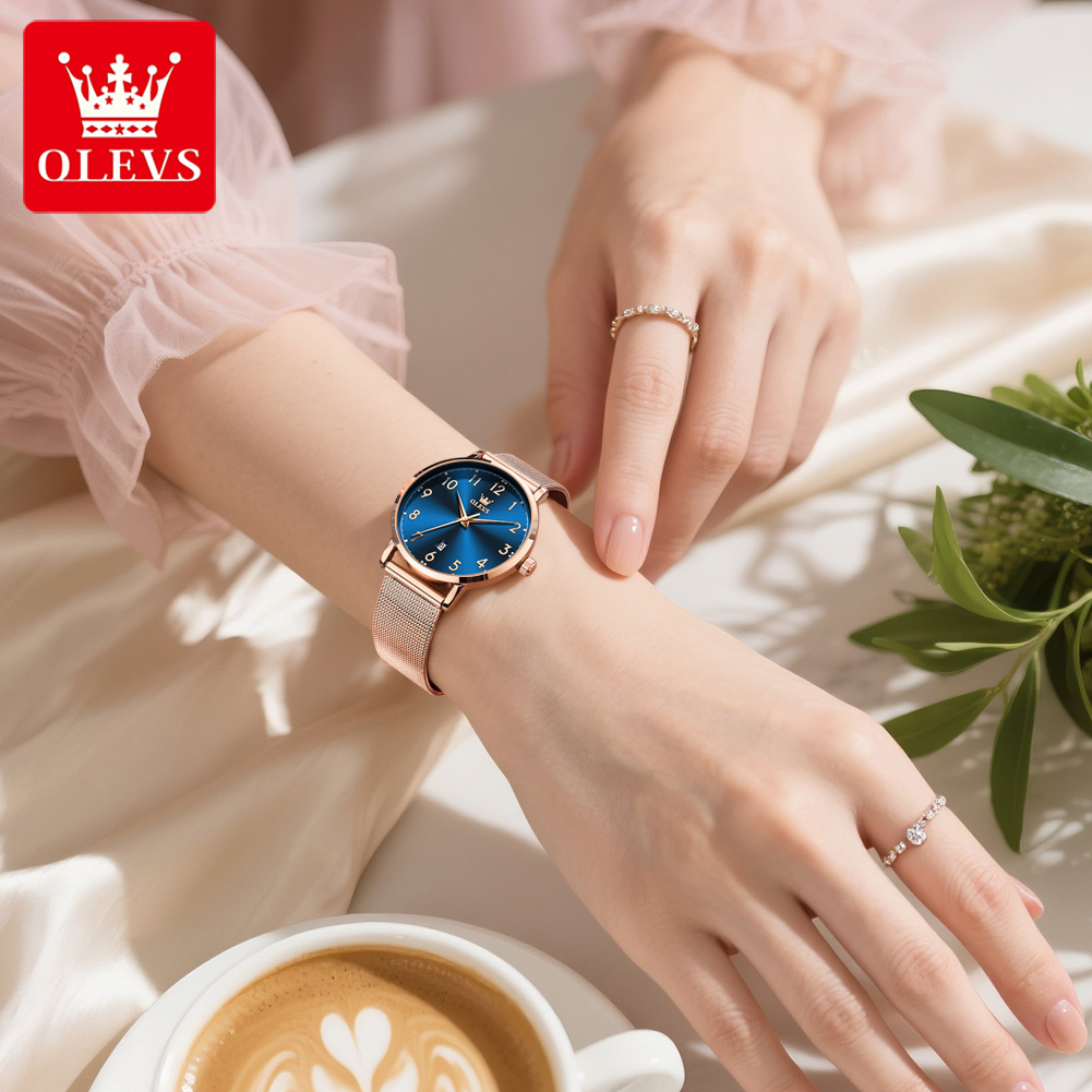 OLEVS 5653 femme montres éléga - Luxury Ceramic Watch avis et prix