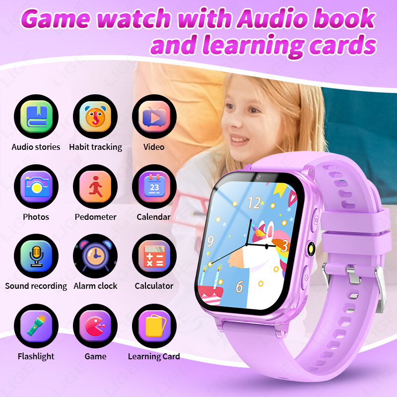 LIGE enfant montre intelligent - Smartwatch Digital Watches For Boys avis et prix