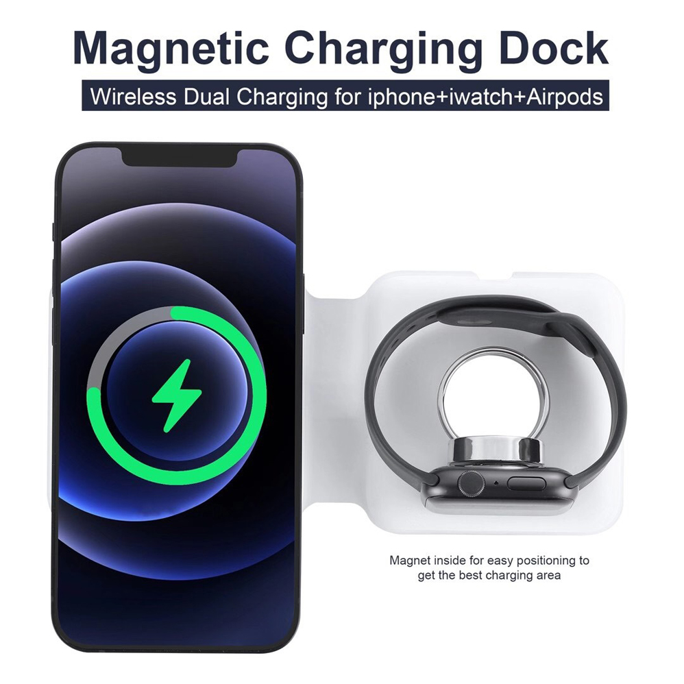 2IN1 Magsafe duo chargeur magn - Xwatch Smartwatch avis et prix