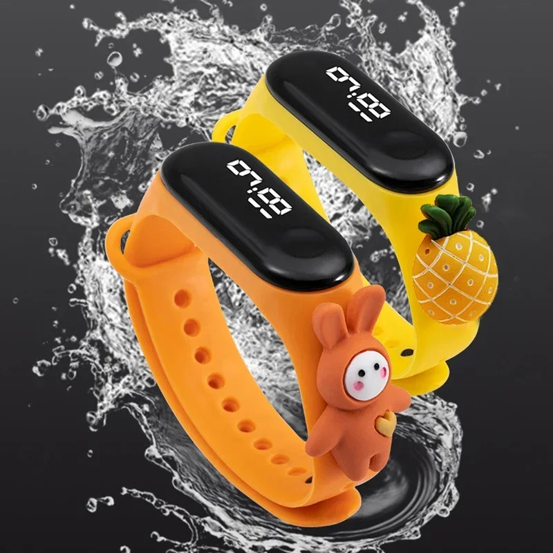 Montre LED tactile intelligent - Smartwatch Digital Watches For Kid Boy avis et prix