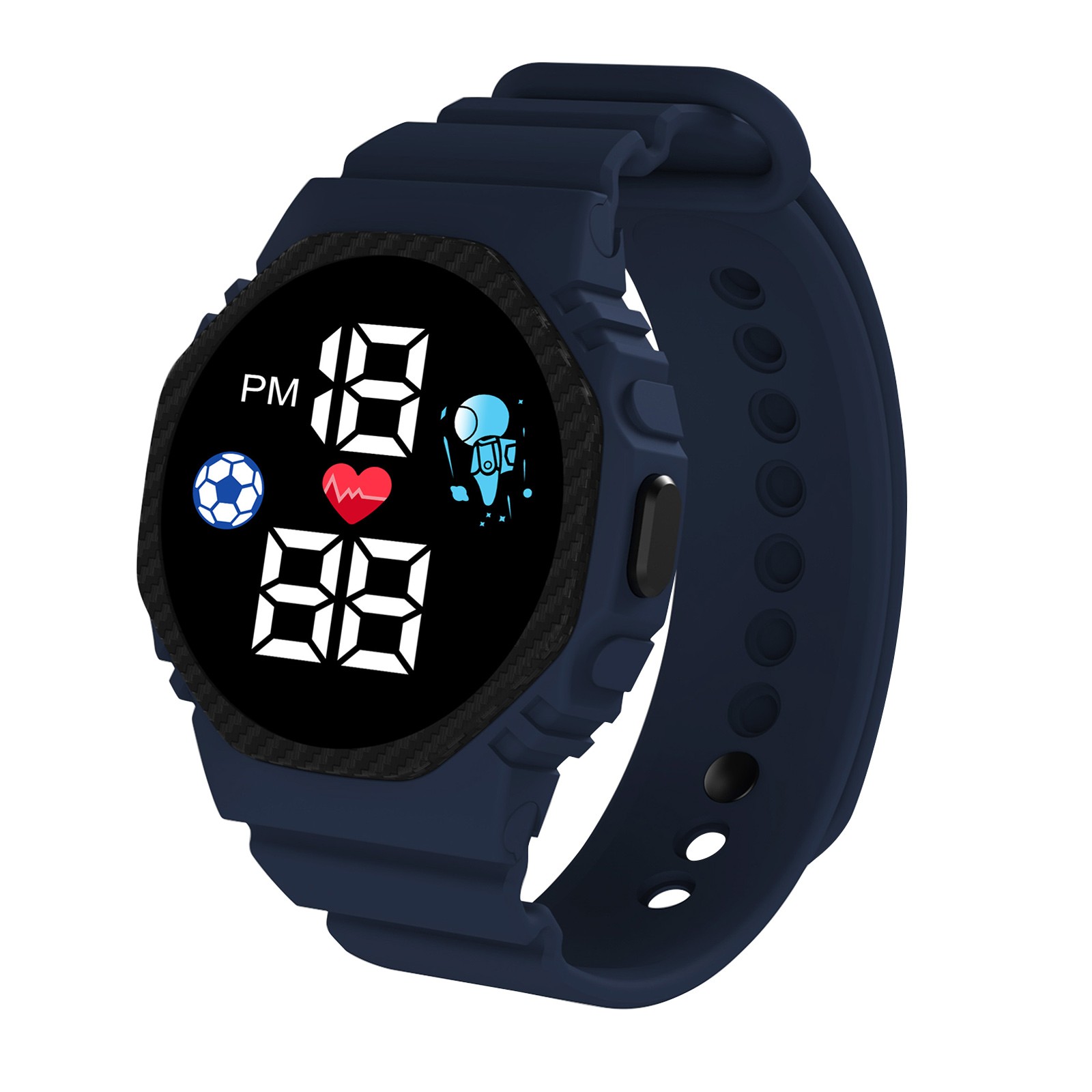 Montre intelligente multicolor - Smartwatch Digital Watches For Boys avis et prix