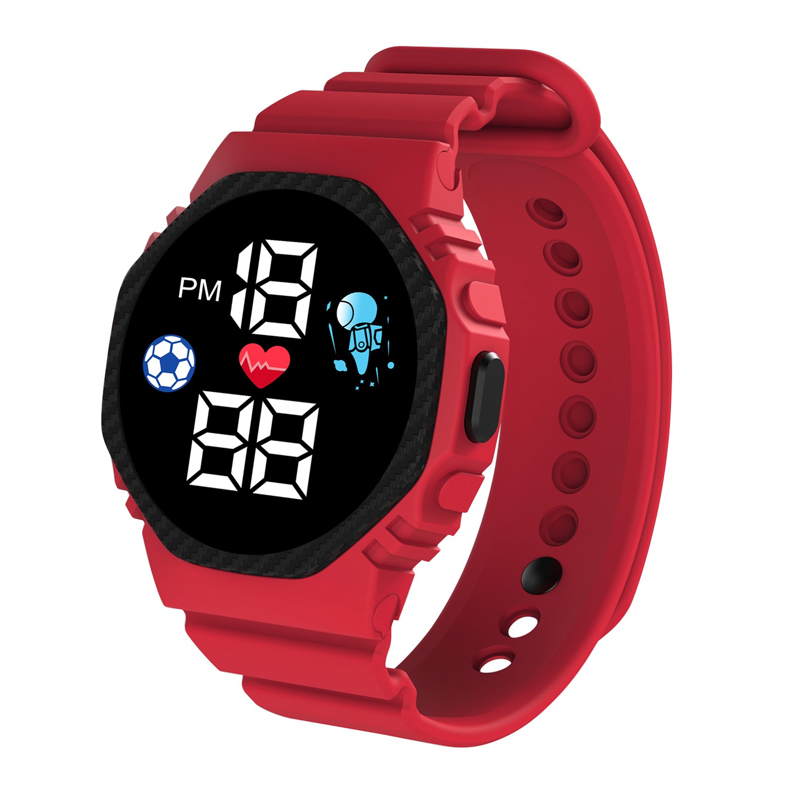 Montre intelligente multicolor - Smartwatch Digital Watches For Boys avis et prix