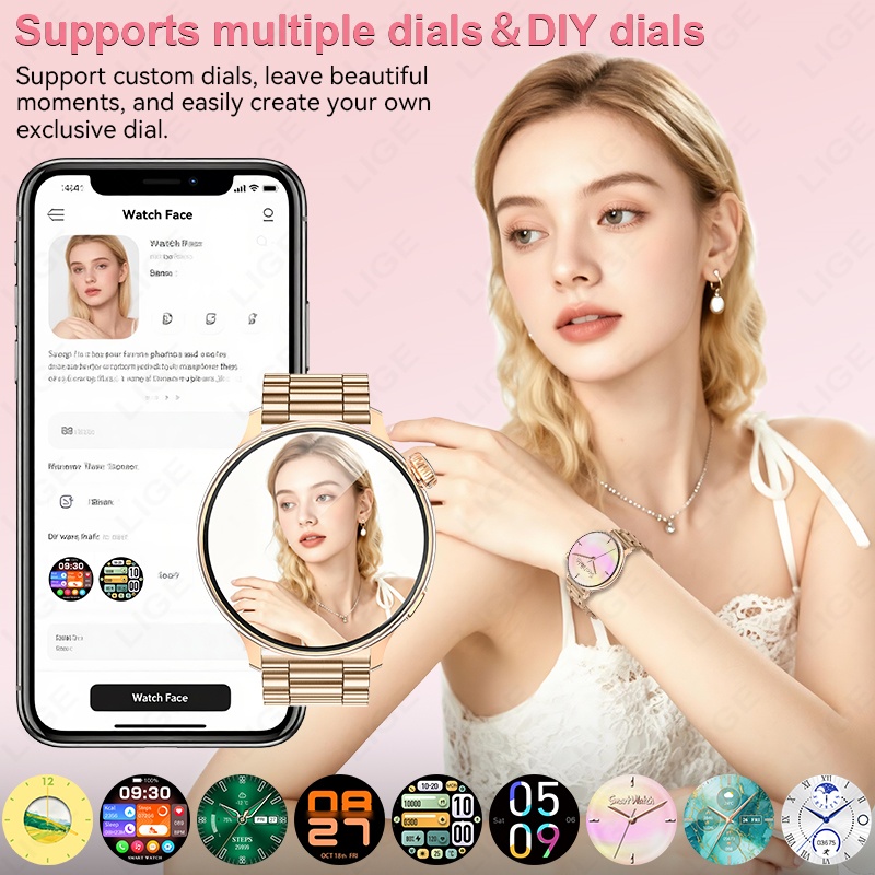 Montre connectée de luxe pour  - Smartwatch Luxury Watches For Women avis et prix