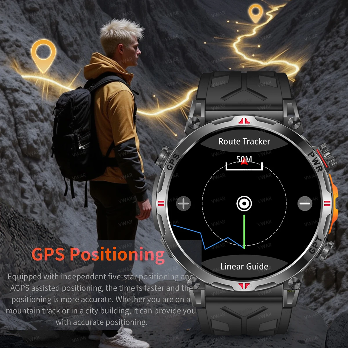 2025 nouveau VWAR Air5 Ultra G - Watch Vs Smartwatch avis et prix