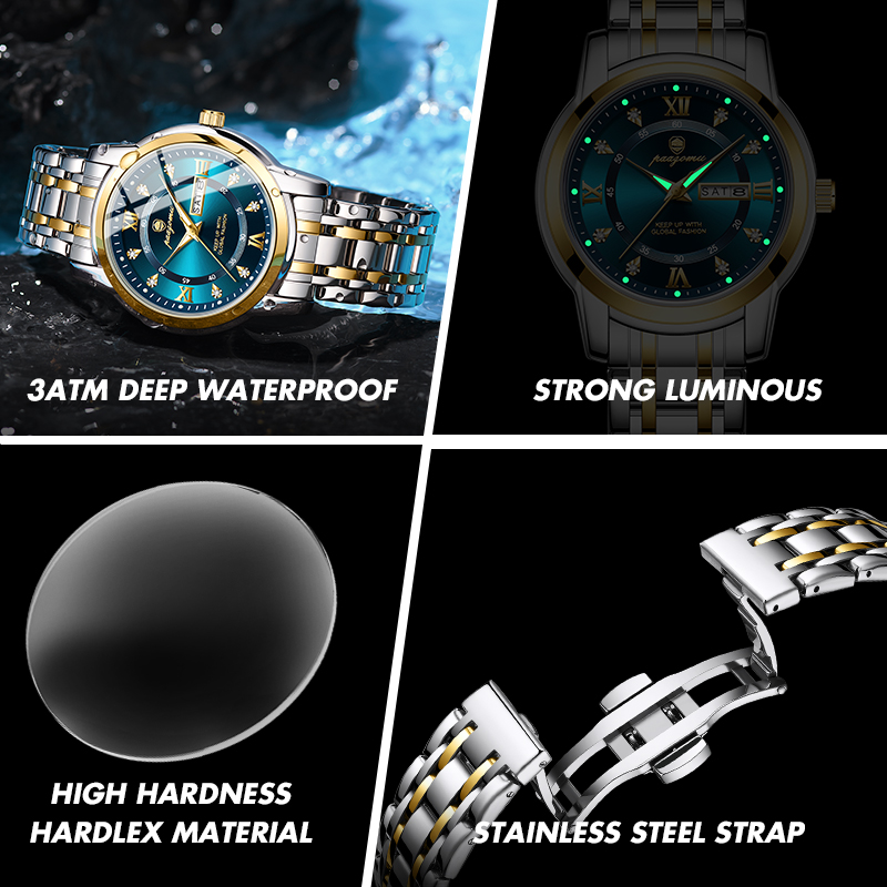 Montre PAAZOMU pour homme et f - Smartwatch Luxury Watches For Women avis et prix