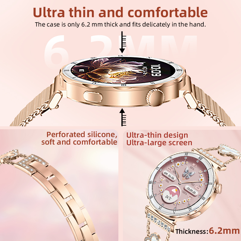 LIGE appel vocal montre intell - Smartwatch Luxury Watches For Women avis et prix