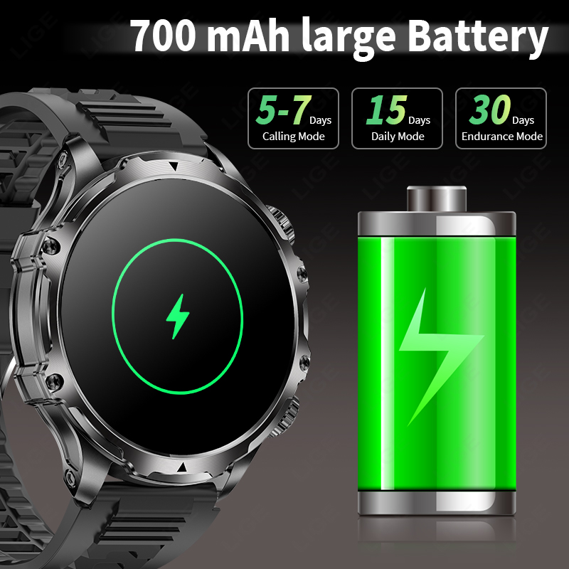 LIGE Smartwatch militaire homm - Timex Watches Smartwatch avis et prix