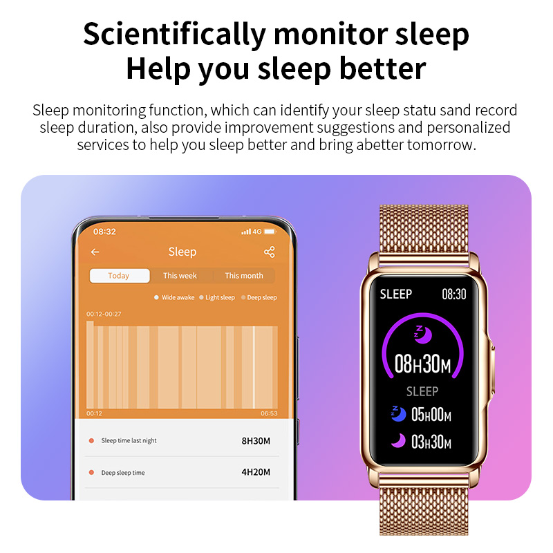 LIGE-Montre intelligente étanc - Smartwatch Branded Watches For Women avis et prix