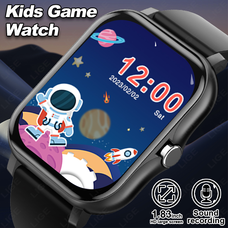 LIGE 2025 Audiobook enfants Sm - Smartwatch Digital Watches For Kid Boy avis et prix