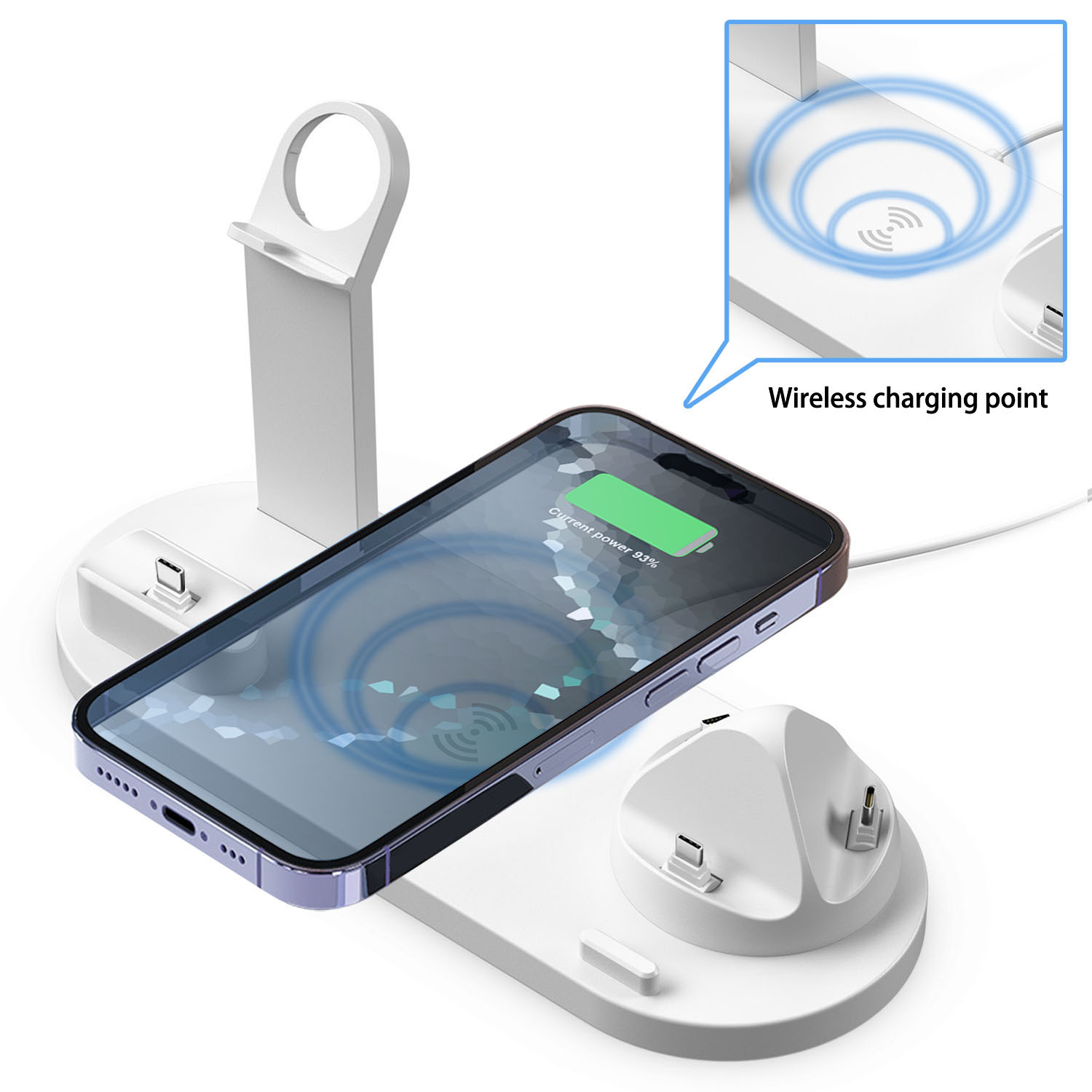 Support de chargeurs sans fil  - Iwatch Smartwatch avis et prix