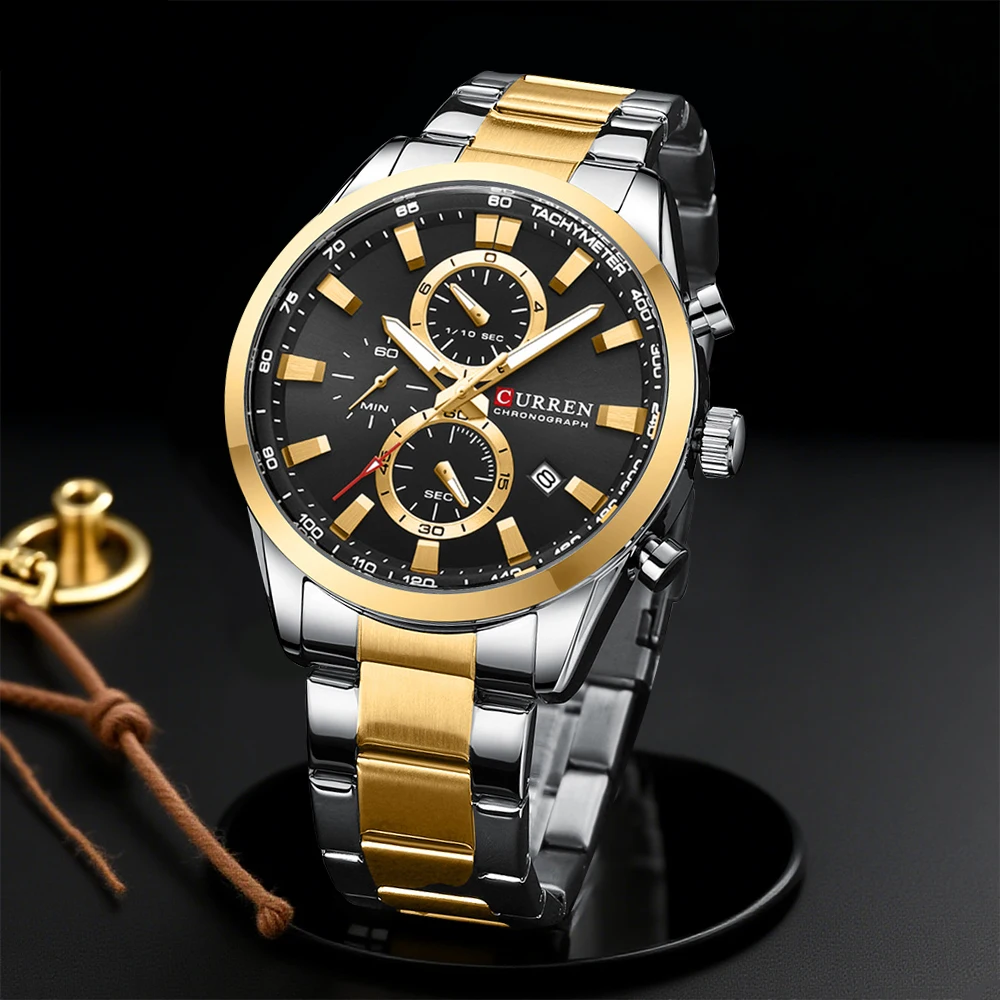 CURREN Casual Quartz Chrono Sp - Analog Quartz Watch avis et prix