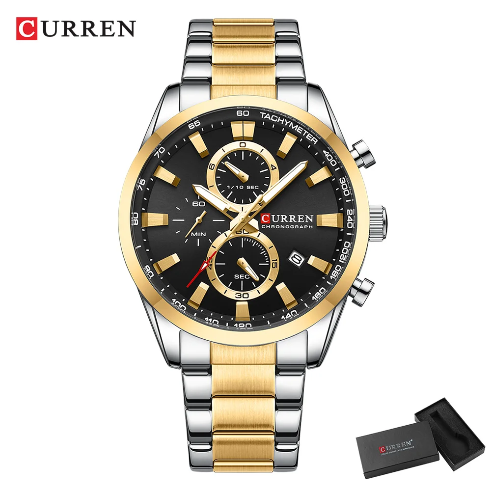 CURREN Casual Quartz Chrono Sp - Analog Quartz Watch avis et prix