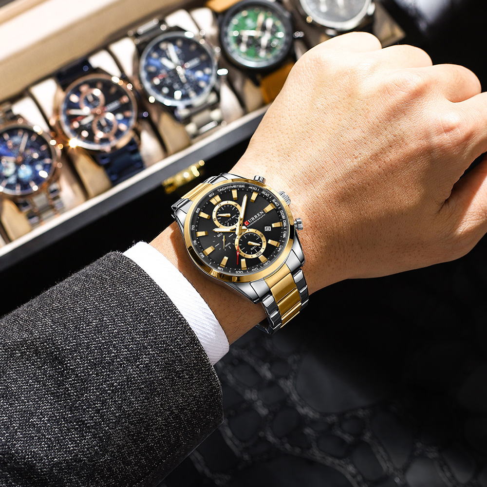 CURREN Casual Quartz Chrono Sp - Analog Quartz Watch avis et prix