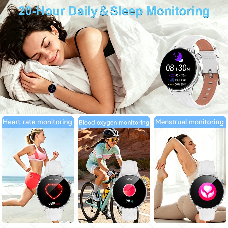 LIGE – montre connectée de lux - Smartwatch Luxury Watches For Women avis et prix