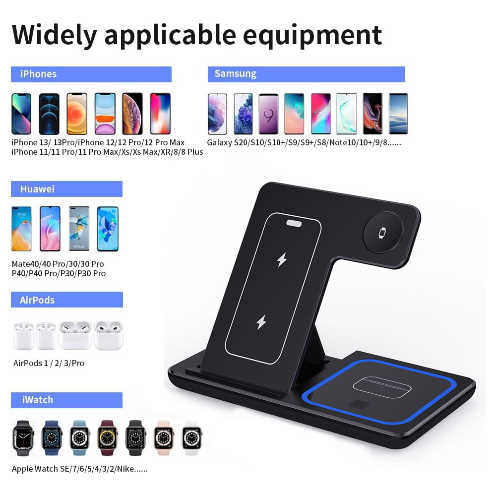Station de charge sans fil 3-e - Xwatch Smartwatch avis et prix
