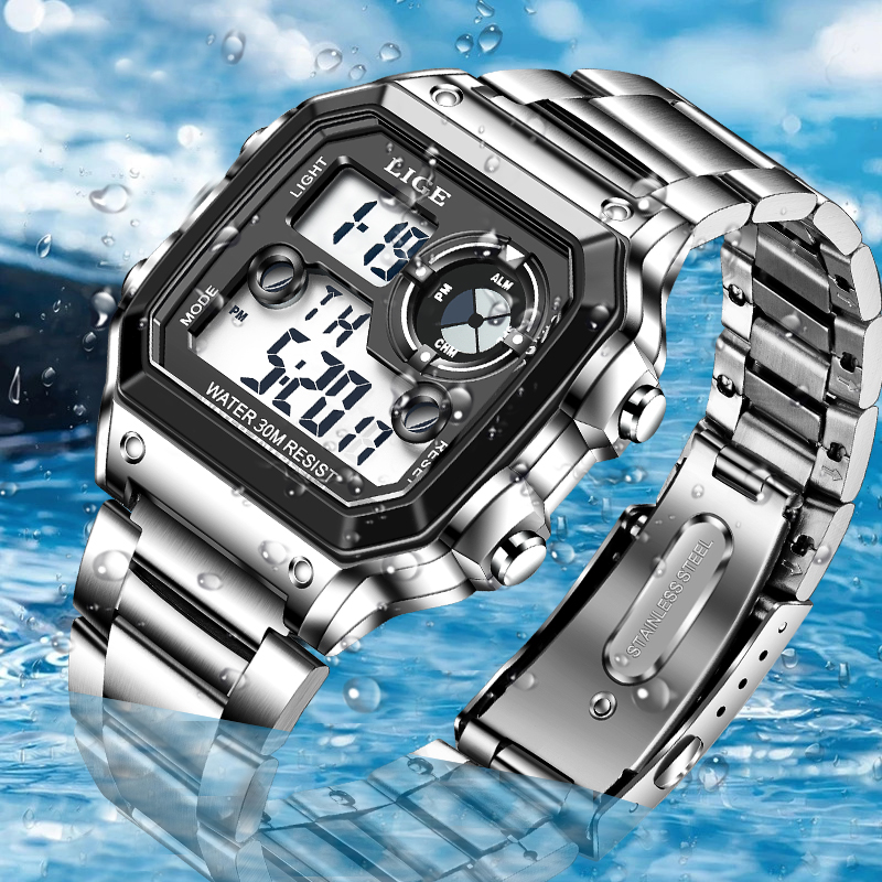 Montre électronique pour homme - Analog Quartz Watch avis et prix