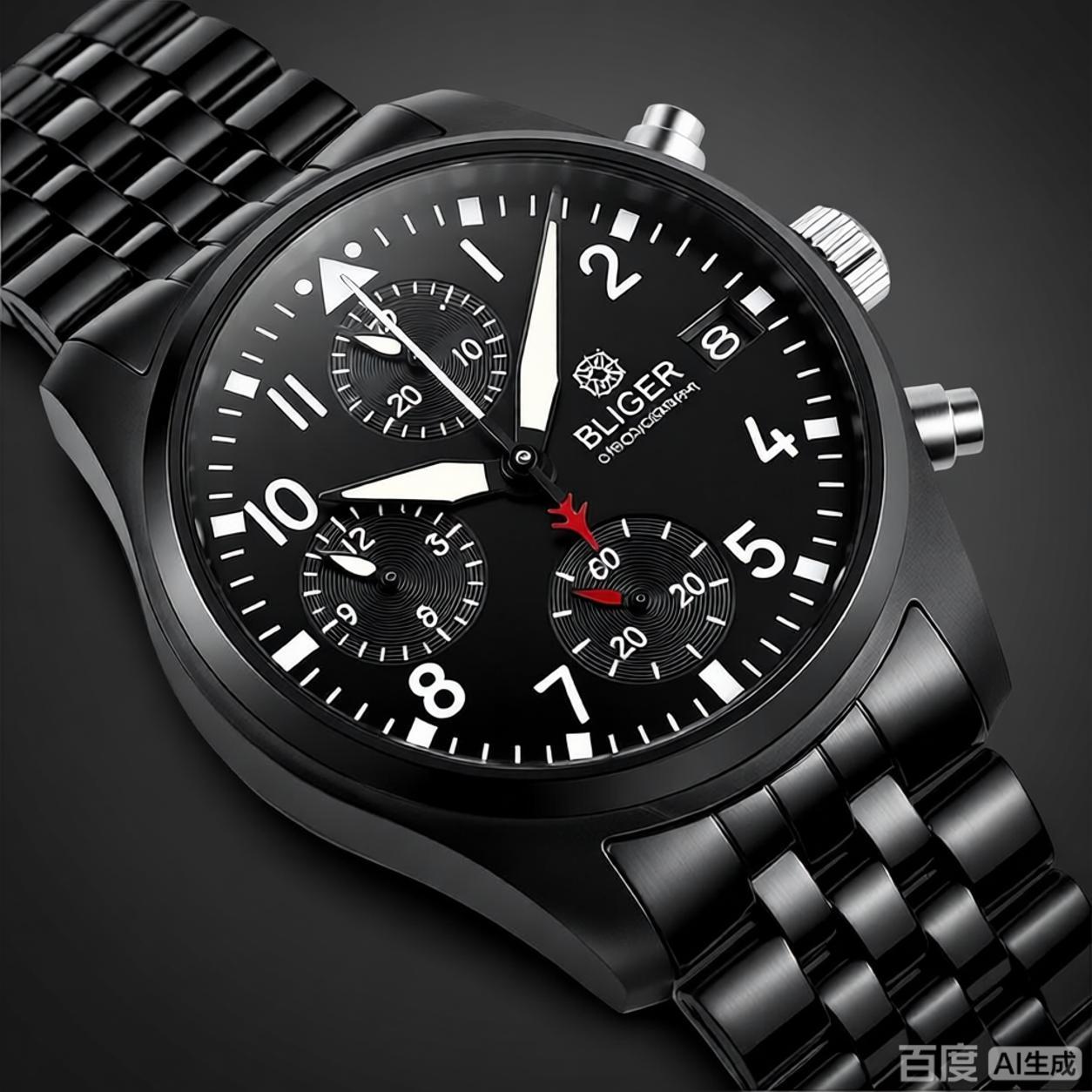 Montre chronographe à quartz B - Analog Quartz Watch avis et prix