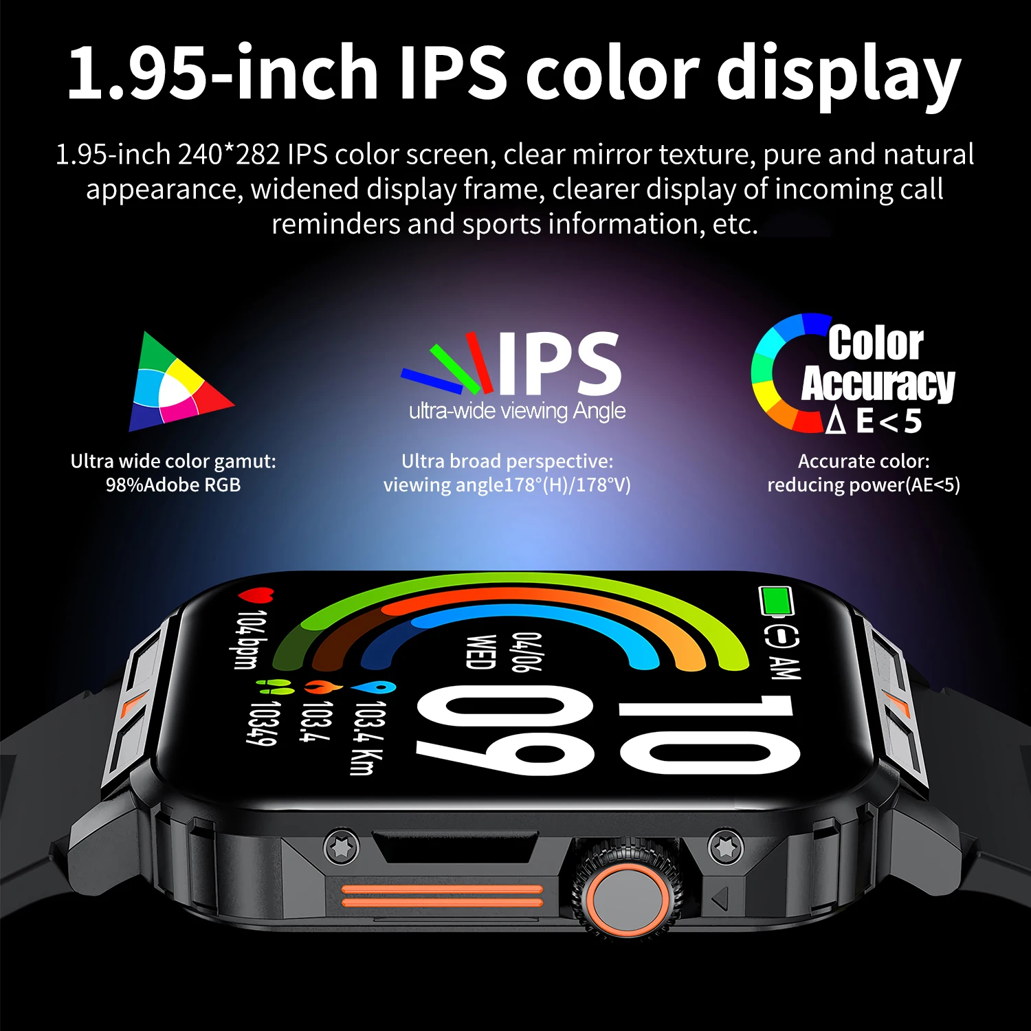 Montre connectée militaire de  - Smartwatch Luxury Watches For Women avis et prix
