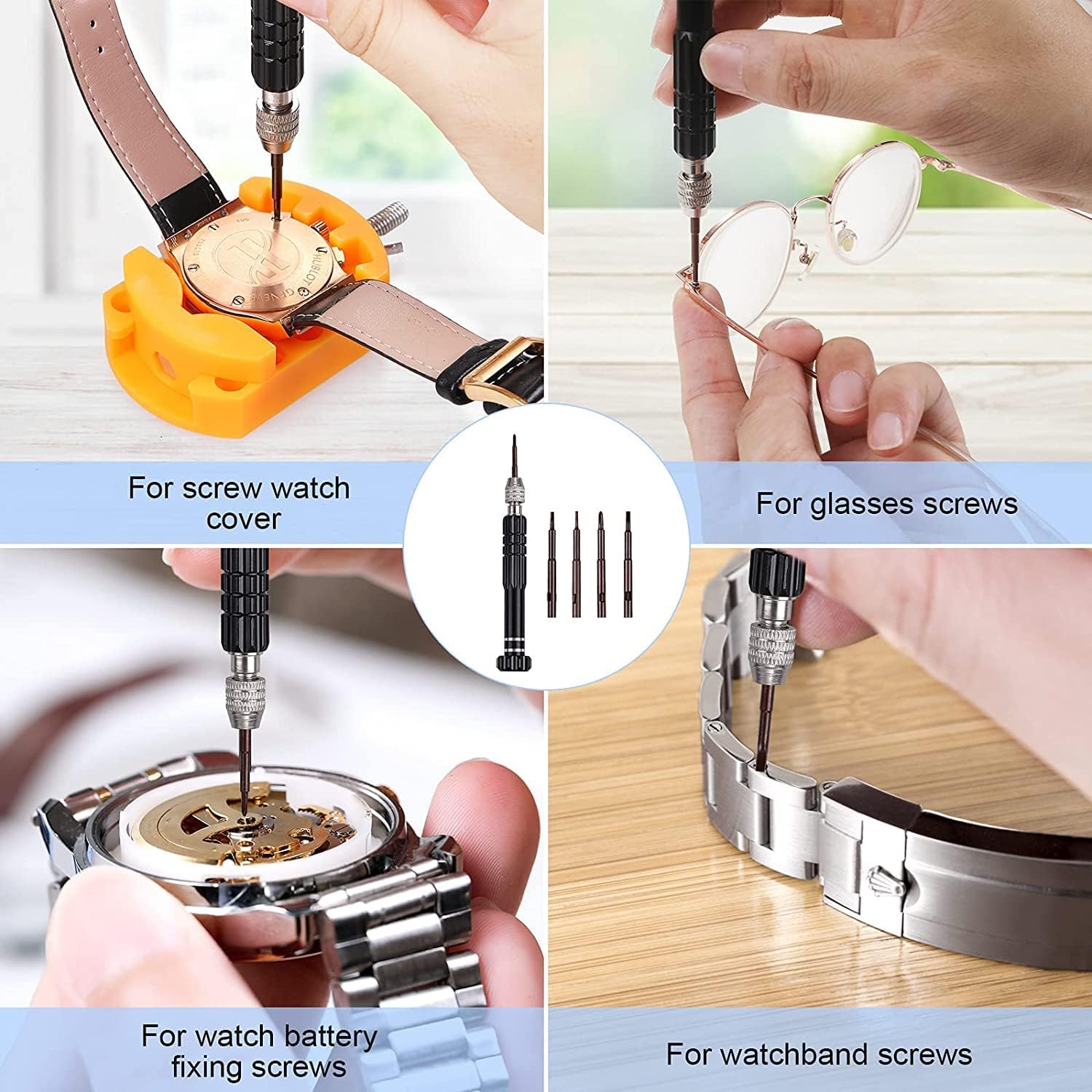 Kit de Remplacement de Batteri - Watchmaker Screwdriver avis et prix